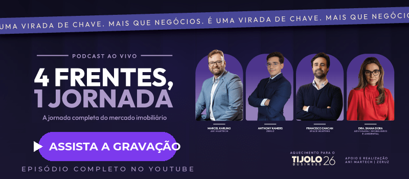 Assista à gravação do podcast 4 Frentes, 1 Jornada