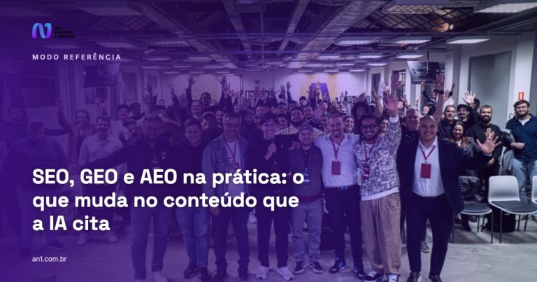 SEO, GEO e AEO na prática: o que muda no conteúdo que a IA cita