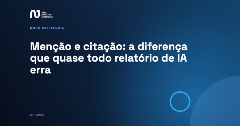 Arte da AN1 em fundo azul escuro com quarto de círculo e anel de contorno, com o título sobre menção e citação sobreposto