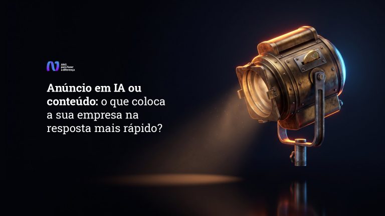 Anúncio em IA ou conteúdo: o que coloca a sua empresa na resposta mais rápido?